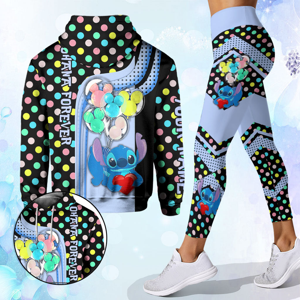 Cute Ohana - Personalized Ohana Hoodie and Leggings