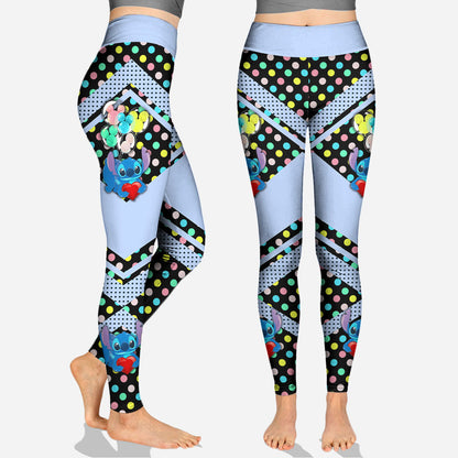 Cute Ohana - Personalized Ohana Hoodie and Leggings