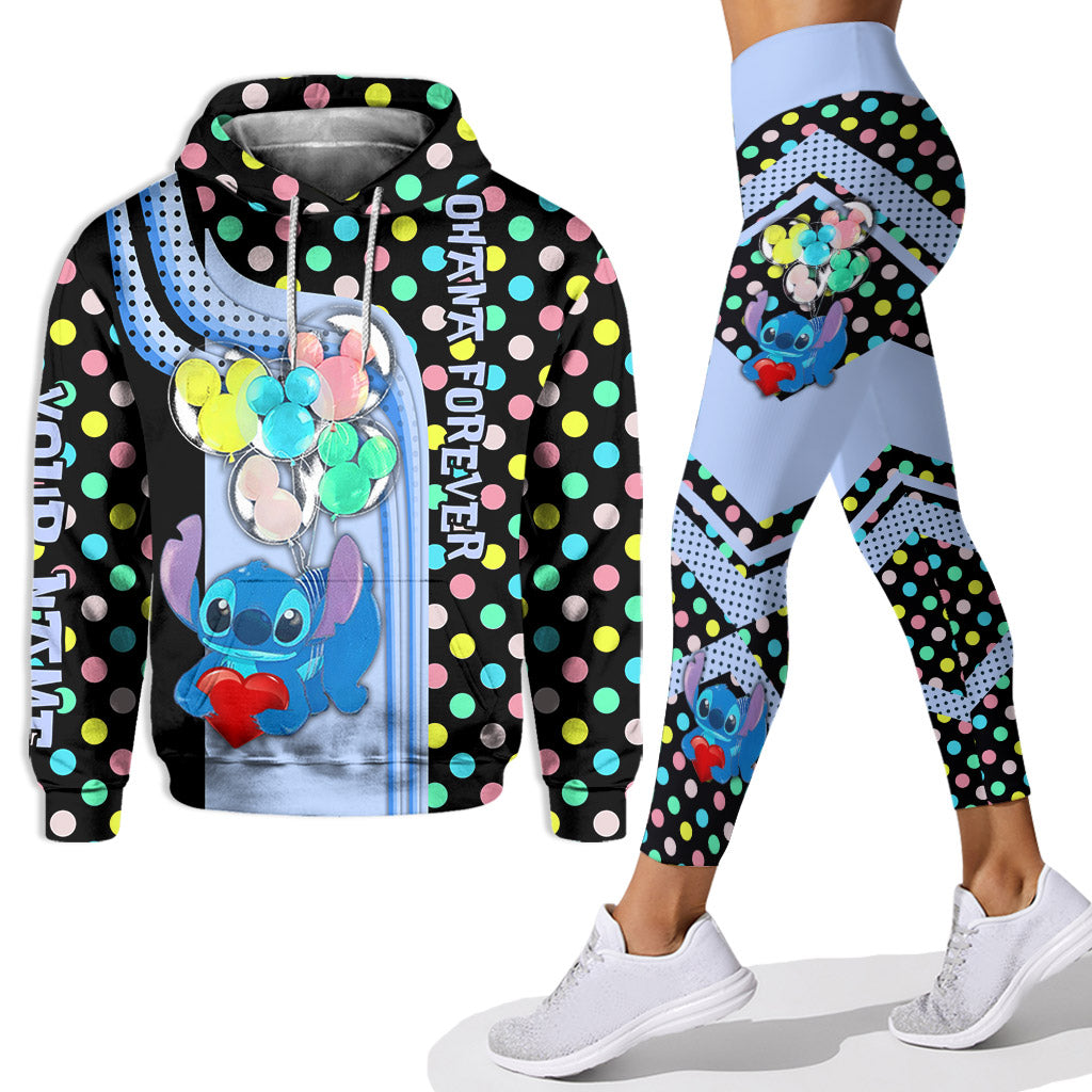 Cute Ohana - Personalized Ohana Hoodie and Leggings