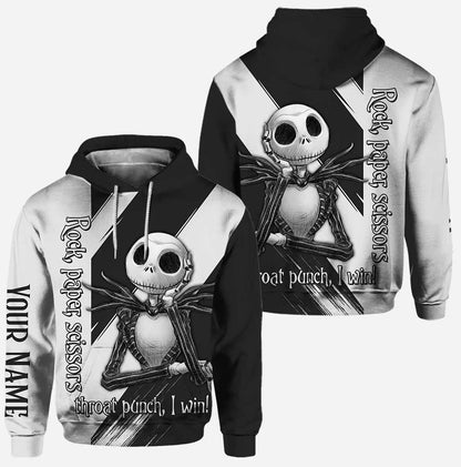 Rock Paper Scissors Nightmare - Personalized Hoodie And Leggings