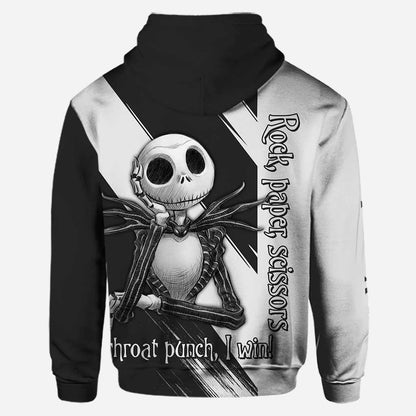 Rock Paper Scissors Nightmare - Personalized Hoodie And Leggings