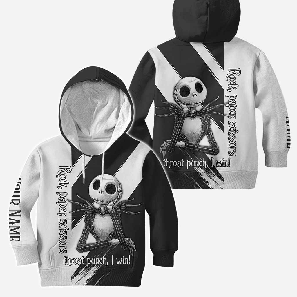 Rock Paper Scissors Nightmare - Personalized Hoodie And Leggings