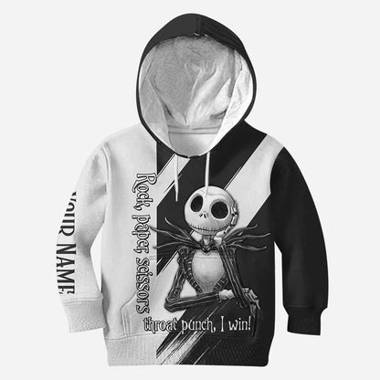 Rock Paper Scissors Nightmare - Personalized Hoodie And Leggings