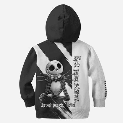 Rock Paper Scissors Nightmare - Personalized Hoodie And Leggings