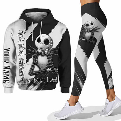 Rock Paper Scissors Nightmare - Personalized Hoodie And Leggings