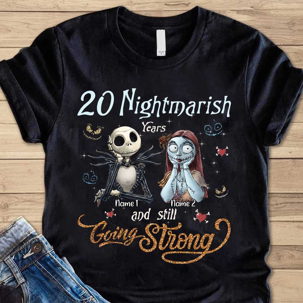 Nightmarish Years - Personalized Couple Nightmare T-shirt and Hoodie