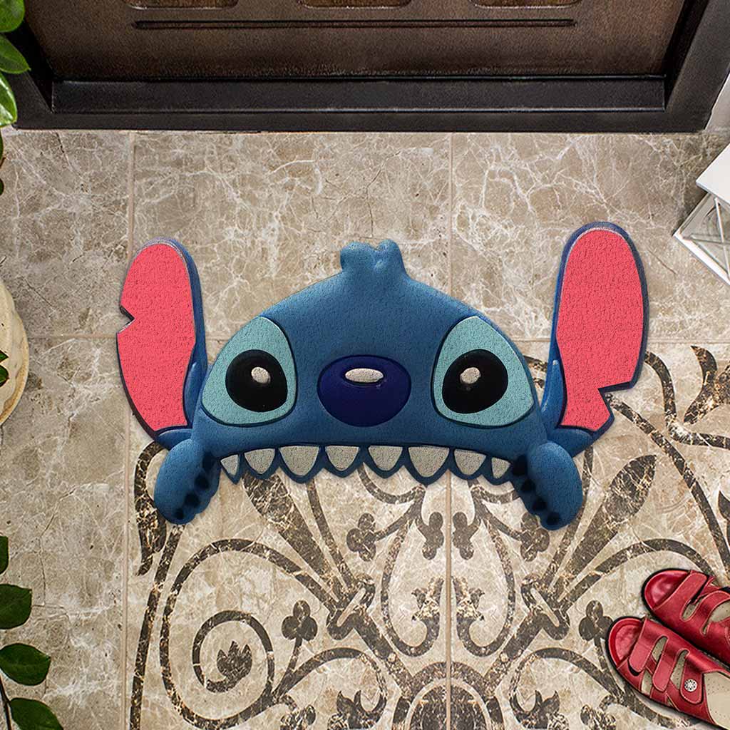 Ohana Means Family - Shaped Doormat