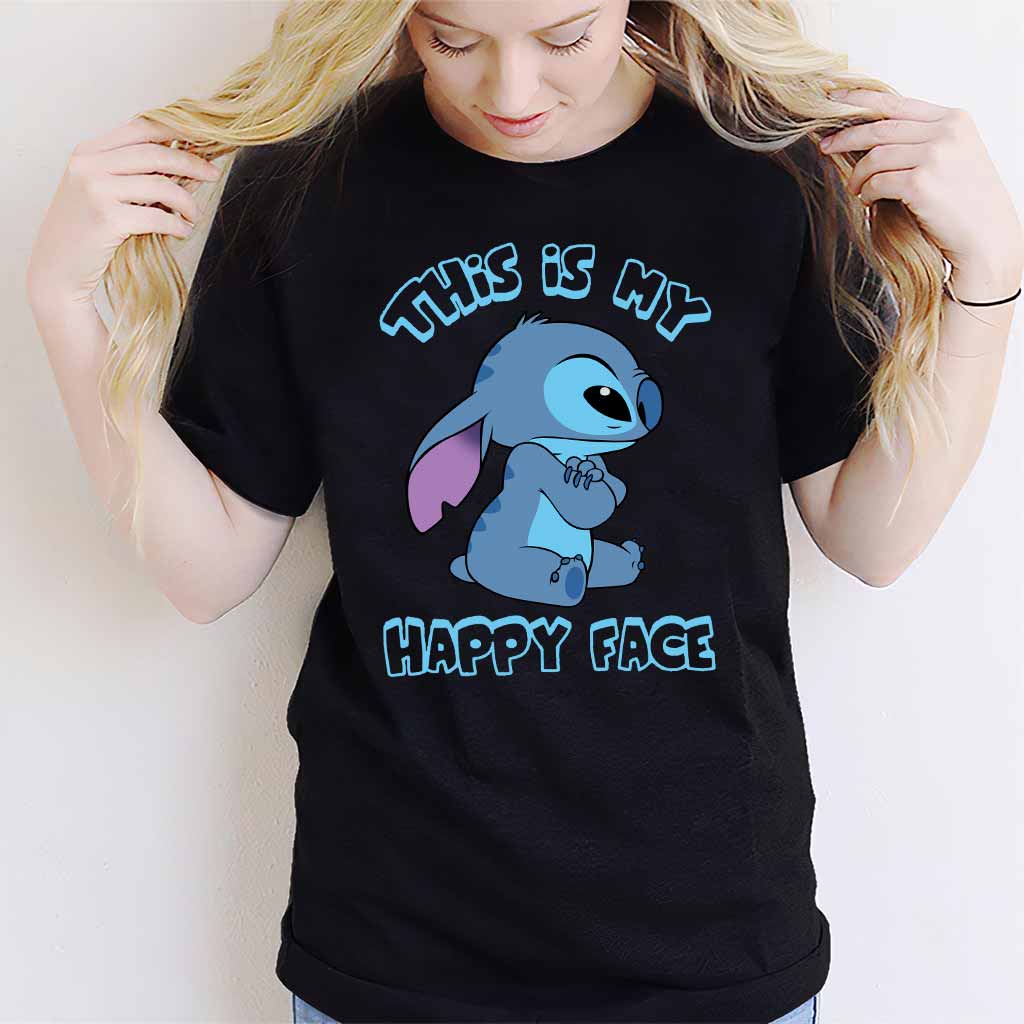 This Is My Happy Face - T-shirt and Hoodie