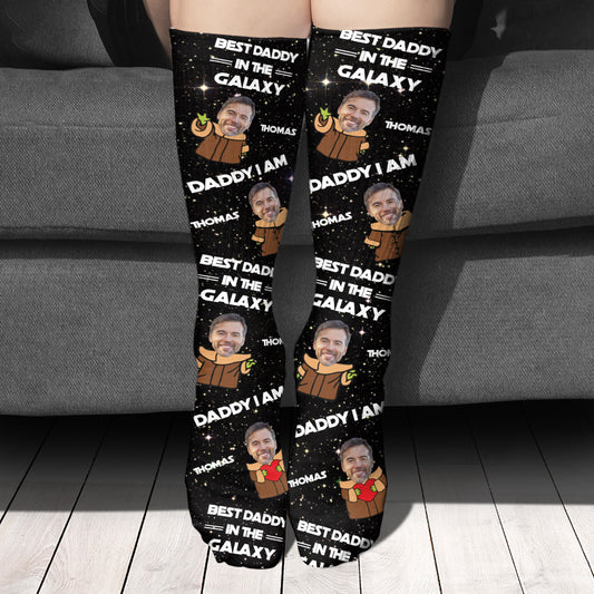 Best Dad Ever - Personalized Father's Day Father Socks