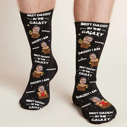 Best Dad Ever - Personalized Father's Day Father Socks