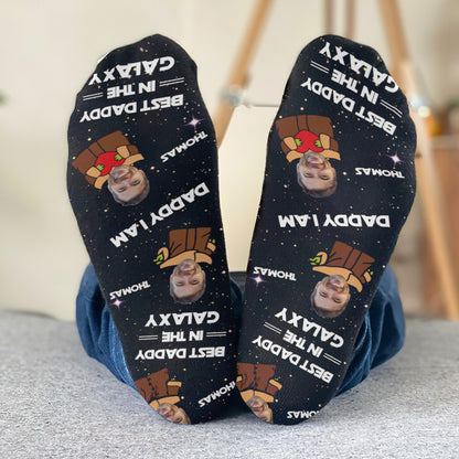 Best Dad Ever - Personalized Father's Day Father Socks