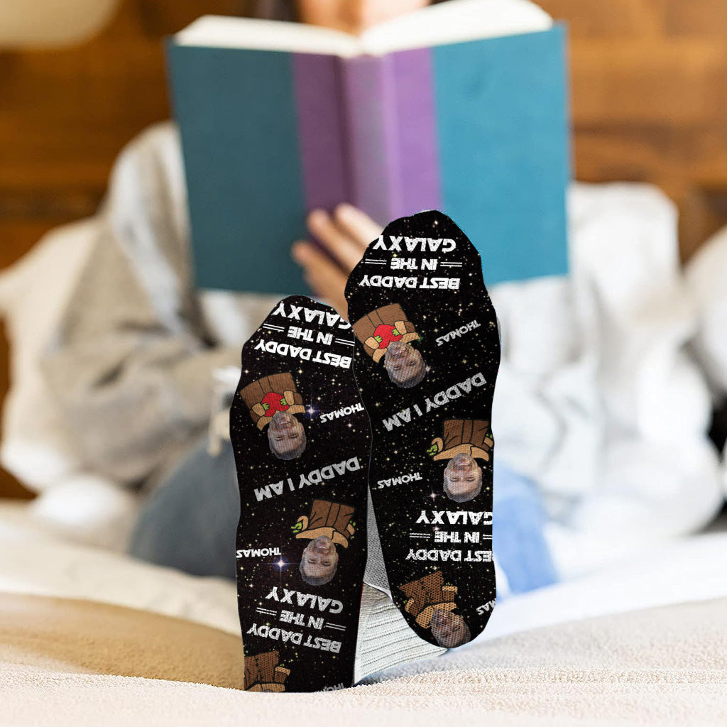 Best Dad Ever - Personalized Father's Day Father Socks