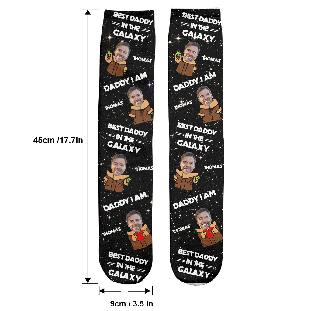 Best Dad Ever - Personalized Father's Day Father Socks