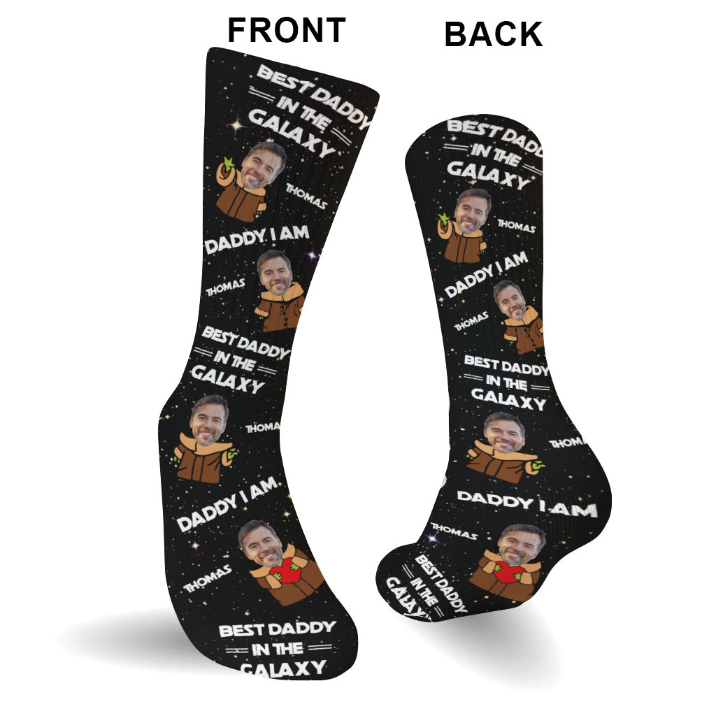 Best Dad Ever - Personalized Father's Day Father Socks