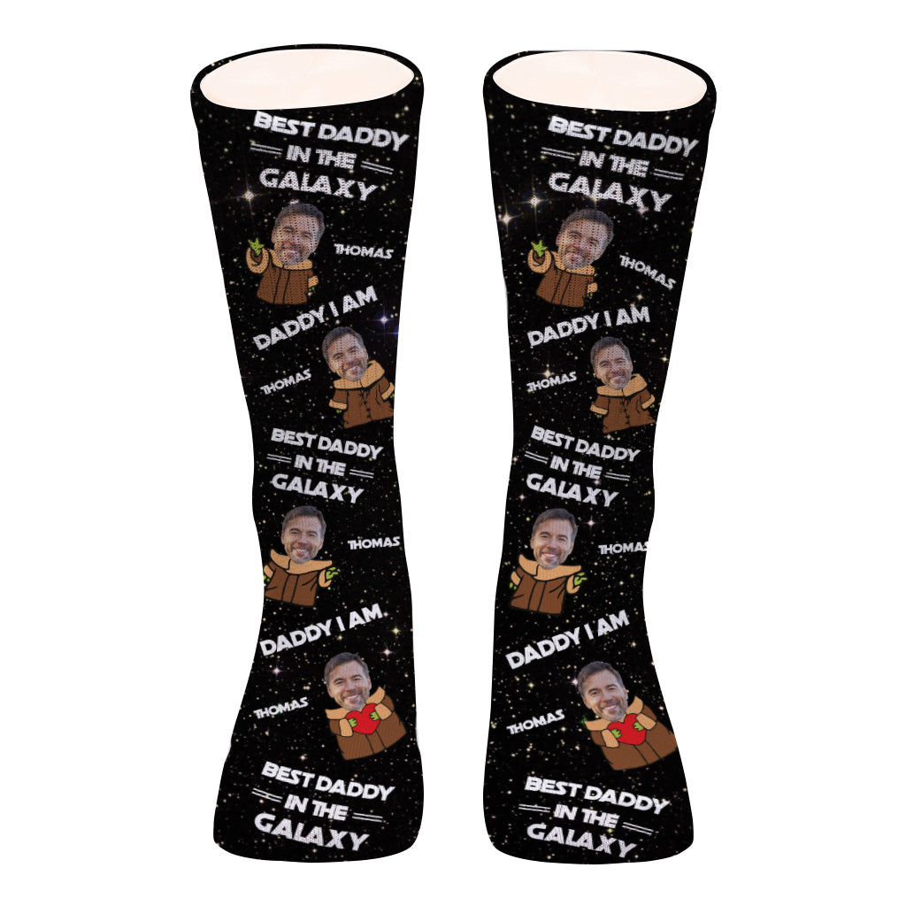 Best Dad Ever - Personalized Father's Day Father Socks