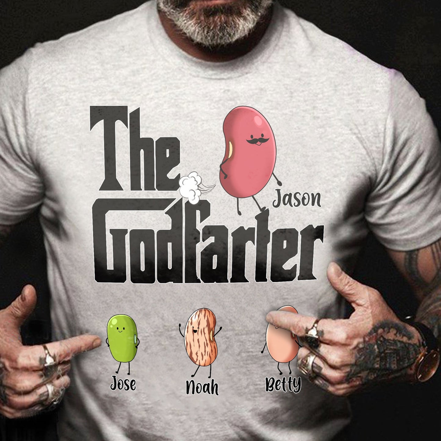 The Godfarter - Personalized Father T-shirt and Hoodie