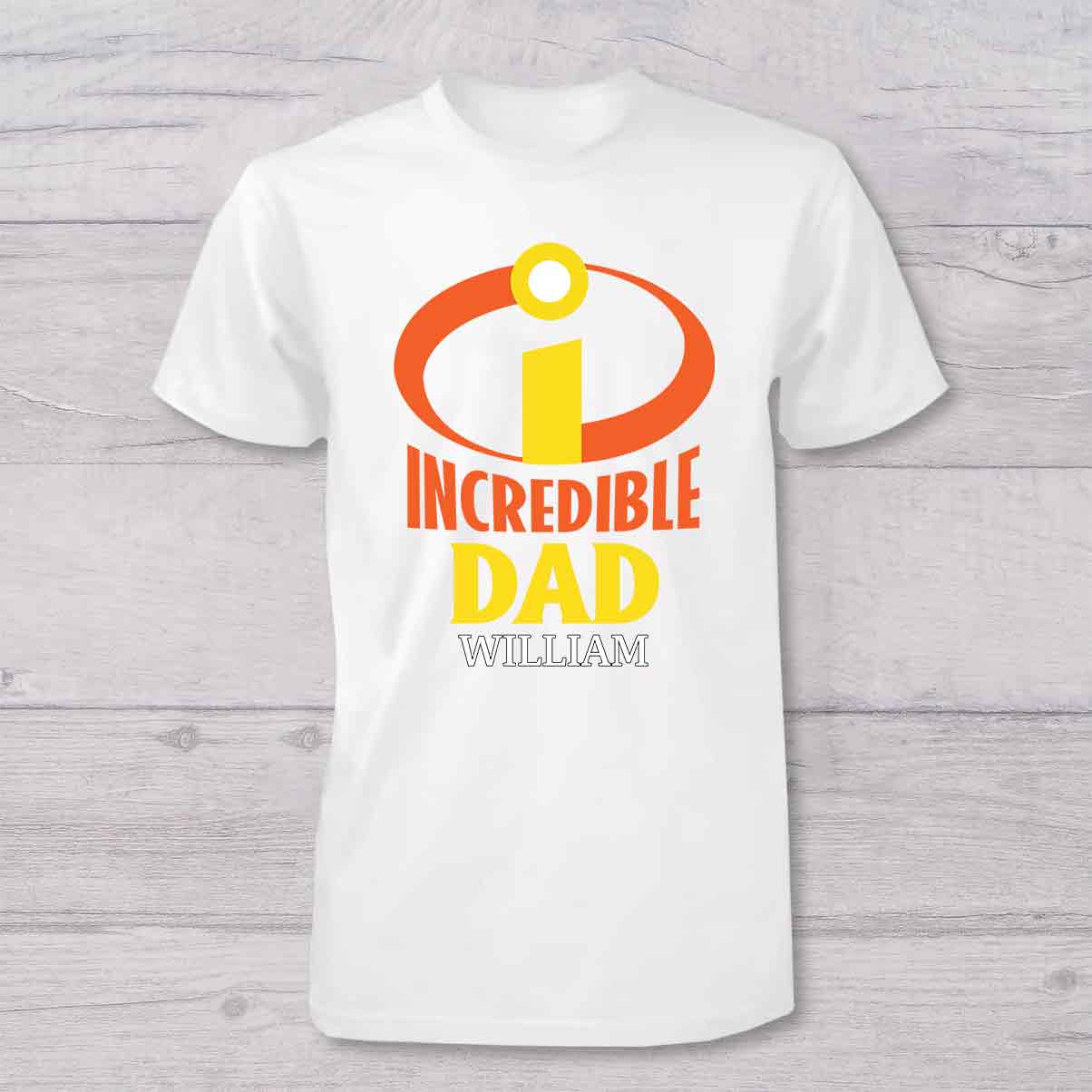 Incredible Dad - Personalized Incredible Family T-shirt And Baby Onesie