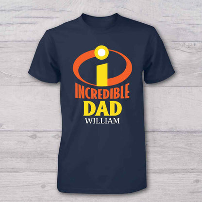 Incredible Dad - Personalized Incredible Family T-shirt And Baby Onesie