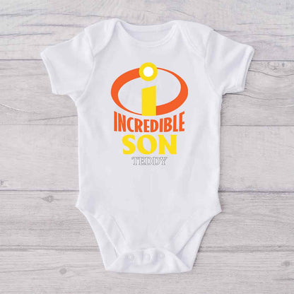 Incredible Dad - Personalized Incredible Family T-shirt And Baby Onesie