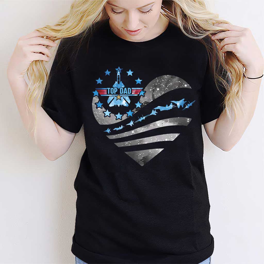 Top Dad - Personalized Top Gun T-shirt and Hoodie