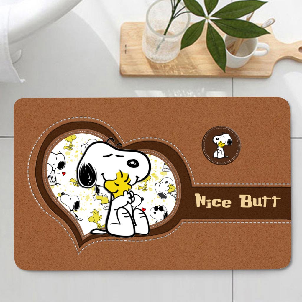 Nice Butt - 3 Pieces Bathroom Mats Set
