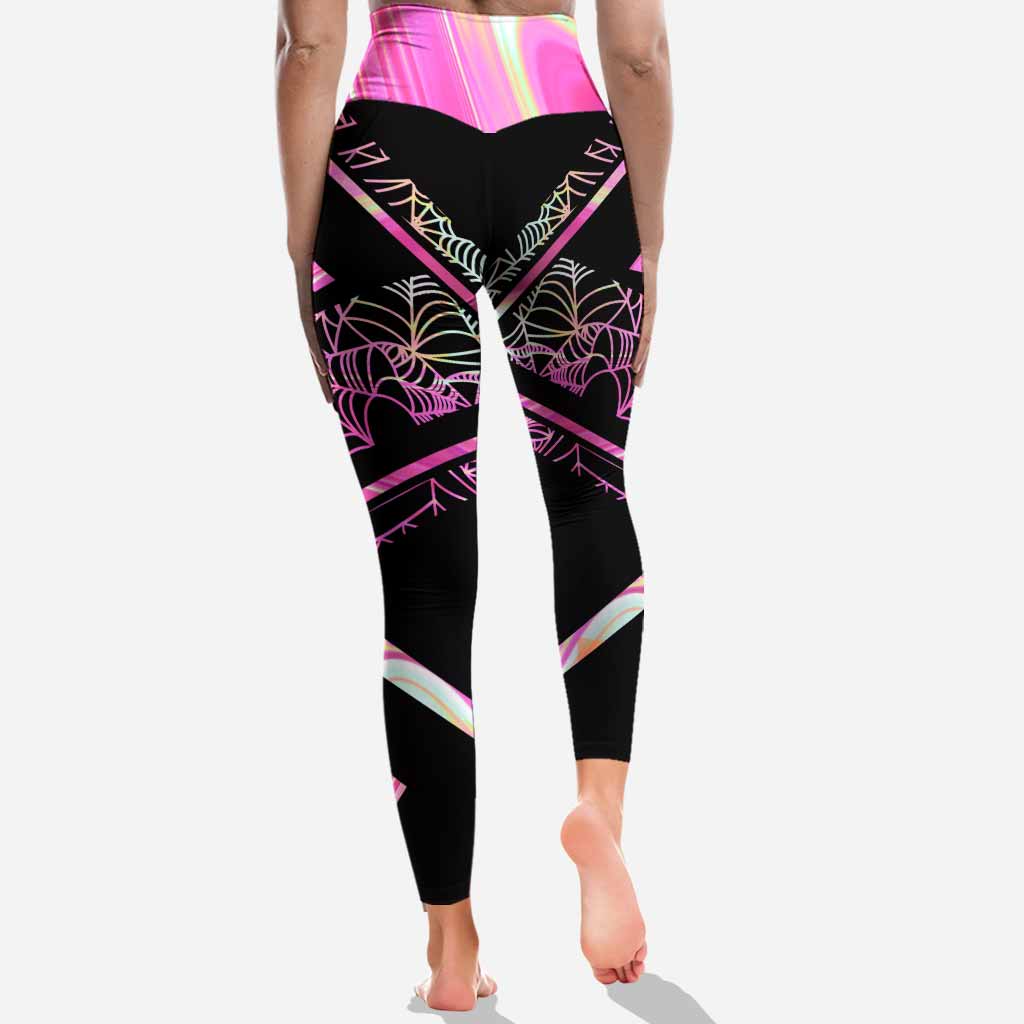 In October We Wear Pink - Breast Cancer Awareness Leggings