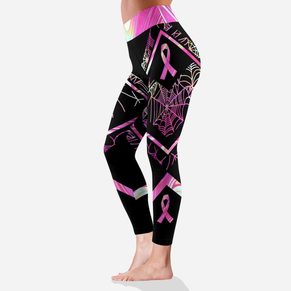 In October We Wear Pink - Breast Cancer Awareness Leggings