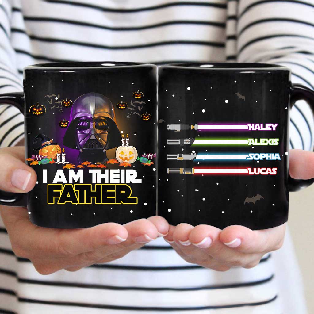 I Am Their Father - Personalized Halloween Father Mug