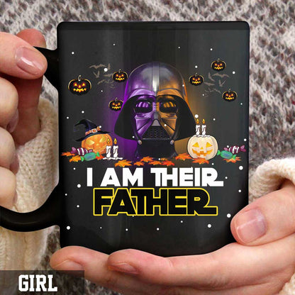 I Am Their Father - Personalized Halloween Father Mug