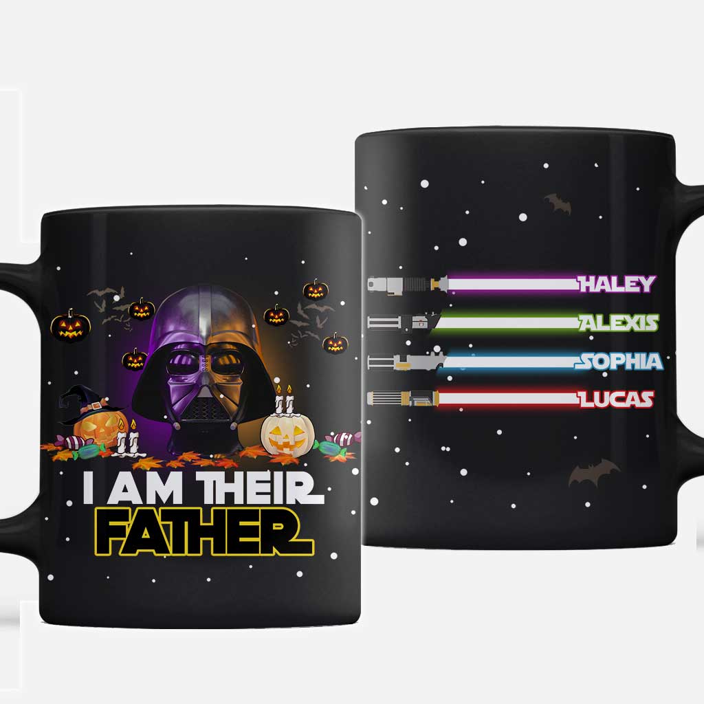 I Am Their Father - Personalized Halloween Father Mug