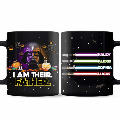 I Am Their Father - Personalized Halloween Father Mug