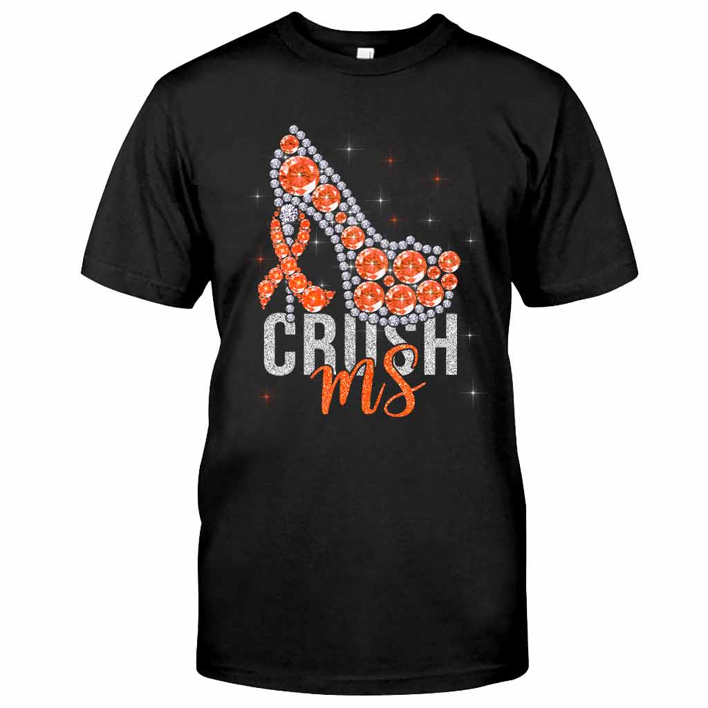 Crush MS High Heel - Multiple Sclerosis Awareness T-shirt and Hoodie 112021