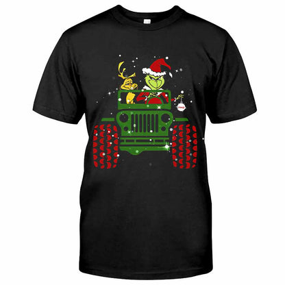 Christmas Jingle Car - T-shirt and Hoodie 1121