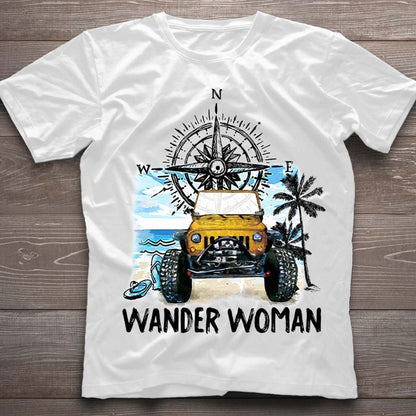 Wander Woman Car - T-shirt and Hoodie 112021