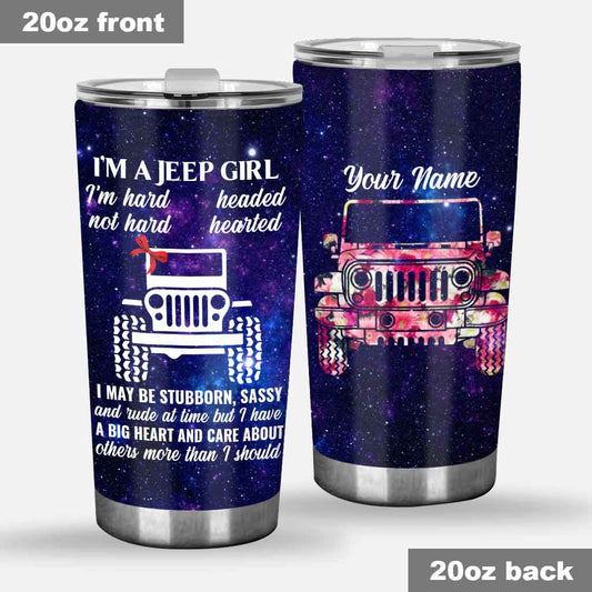 I'm A Jp Girl - Personalized Car Tumbler