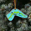 Pancreas - Personalized Christmas Diabetes Awareness Ornament (Printed On Both Sides)