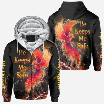 His Queen Her King - Couple Personalized Dragon All Over T-shirt and Hoodie