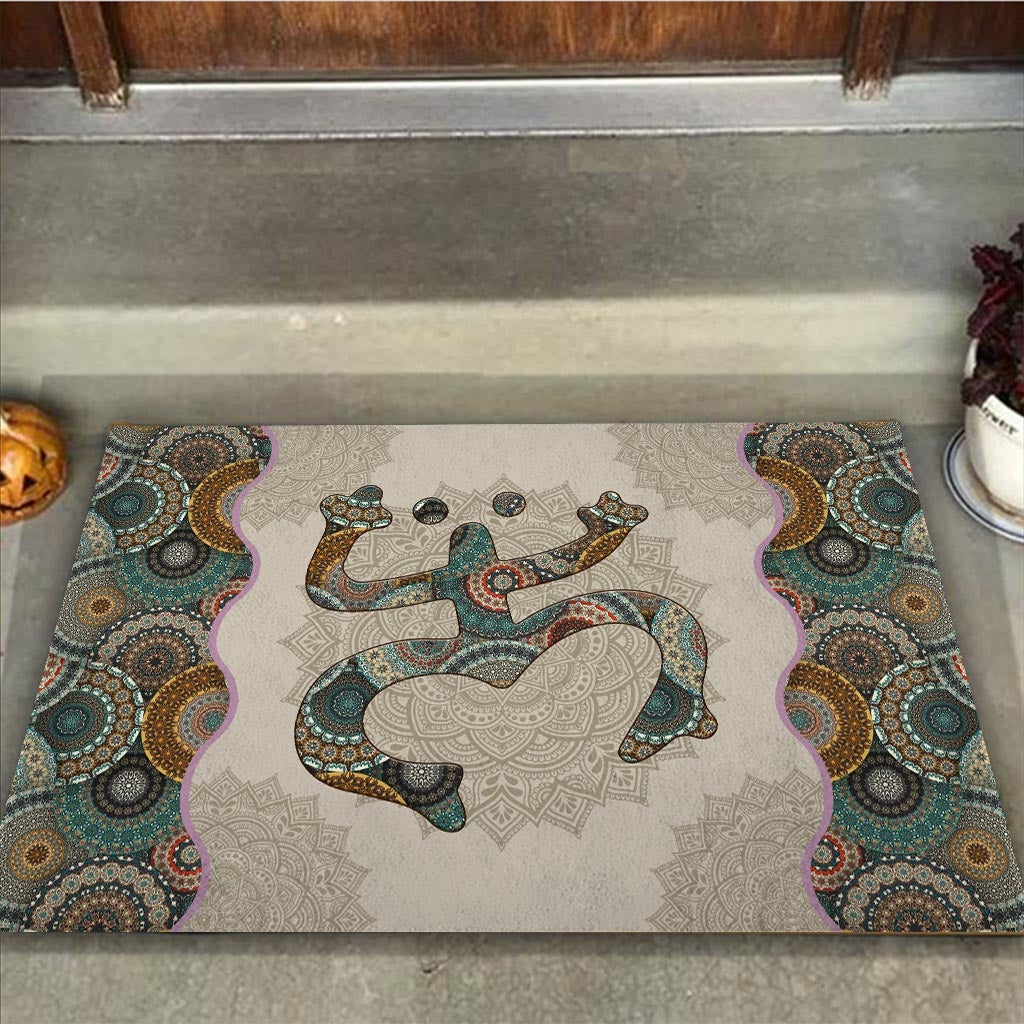 Mandala Frog - Puerto Rican Doormat