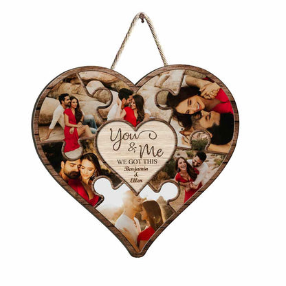 All Of Me - Personalized Couple Wood Sign