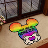 Hate Has No Home Here - LGBT Support Shaped Doormat