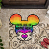 Hate Has No Home Here - LGBT Support Shaped Doormat