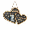 I Love You I Know - Personalized Couple The Force Wood Sign