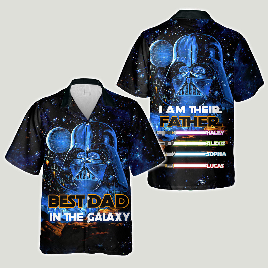 I Am Their Father - Personalized Father's Day Hawaiian Shirt