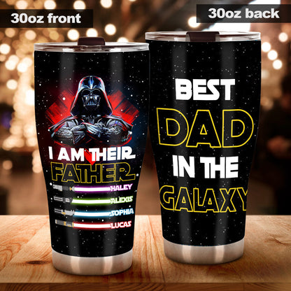 I Am Their Father - Personalized Tumbler