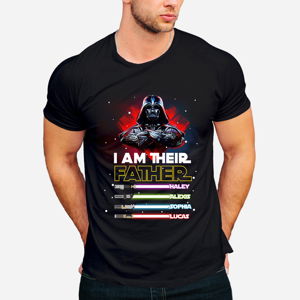 I Am Their Father - Personalized Father T-shirt and Hoodie