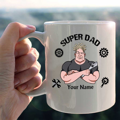 If Dad Can't Fix It It's Fucked - Personalized Father's Day Mug