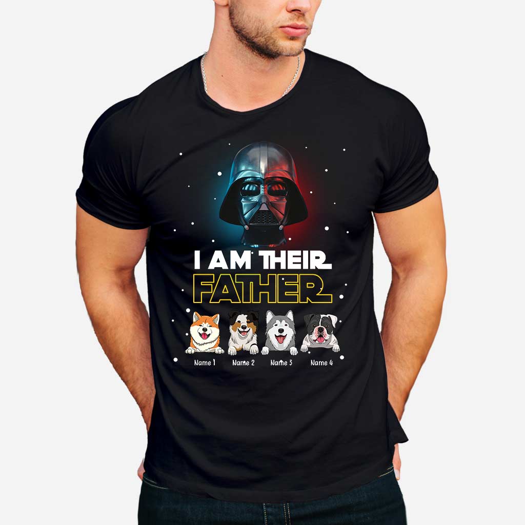 I Am Their Father - Personalized Father's Day Dog T-shirt and Hoodie