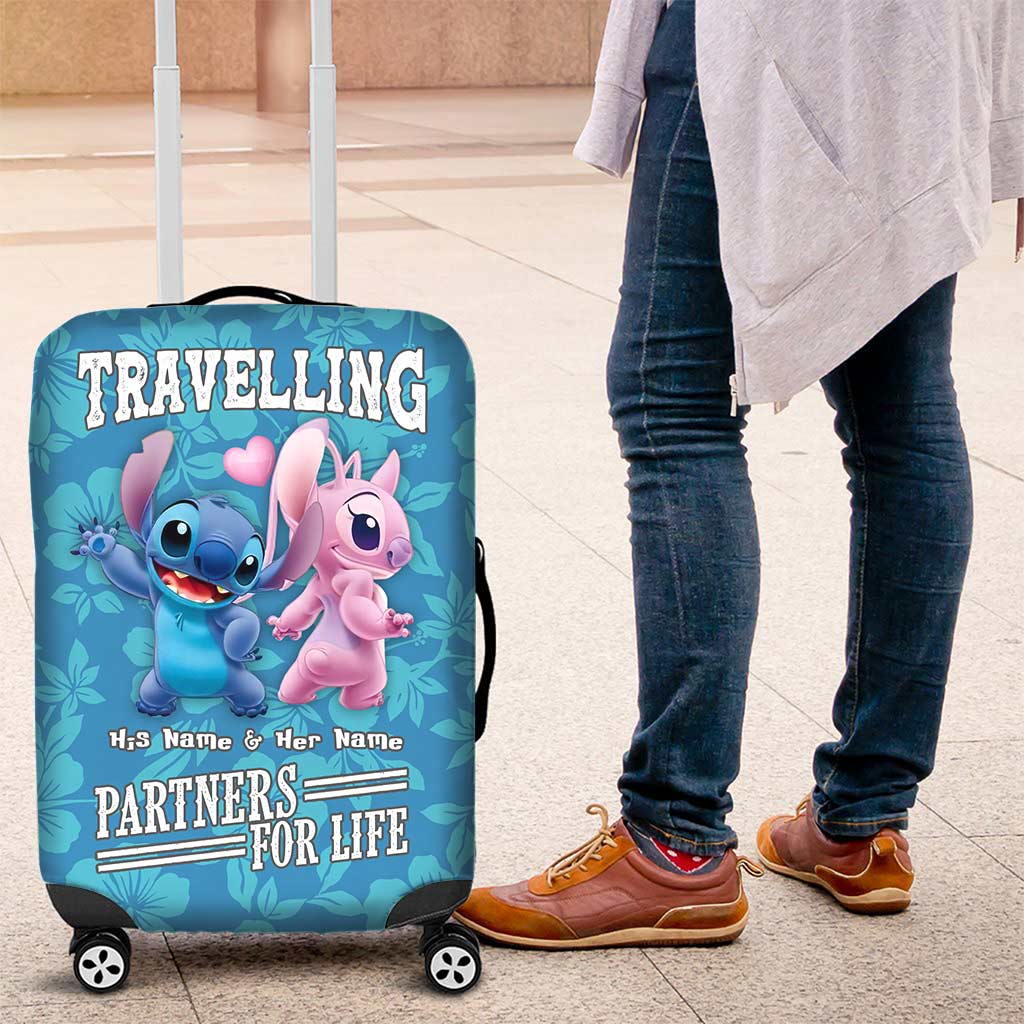 I'm Yours No Returns Or Refunds - Personalized Ohana Luggage Cover