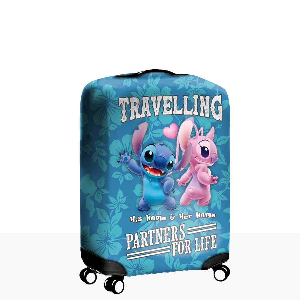 I'm Yours No Returns Or Refunds - Personalized Ohana Luggage Cover