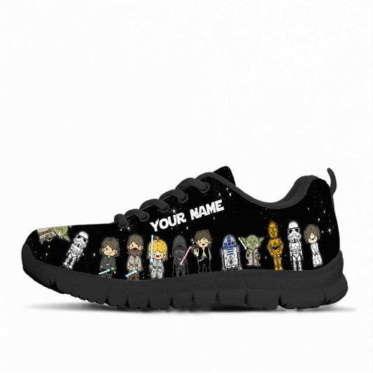 May The Force Be With You - Personalized Sneakers